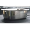 Nagao Tsubamesanjo Washtub, Oval Shaped, 14.8 x 11.3 inches (37.5