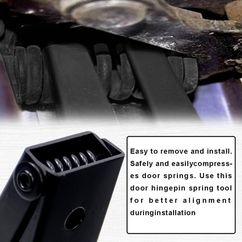 RULLINE Door Hinge Repair Kit with Spring Tool - Compatible