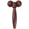 Wooden Massage Roller with Handle Body Muscle Relaxing Face Massager