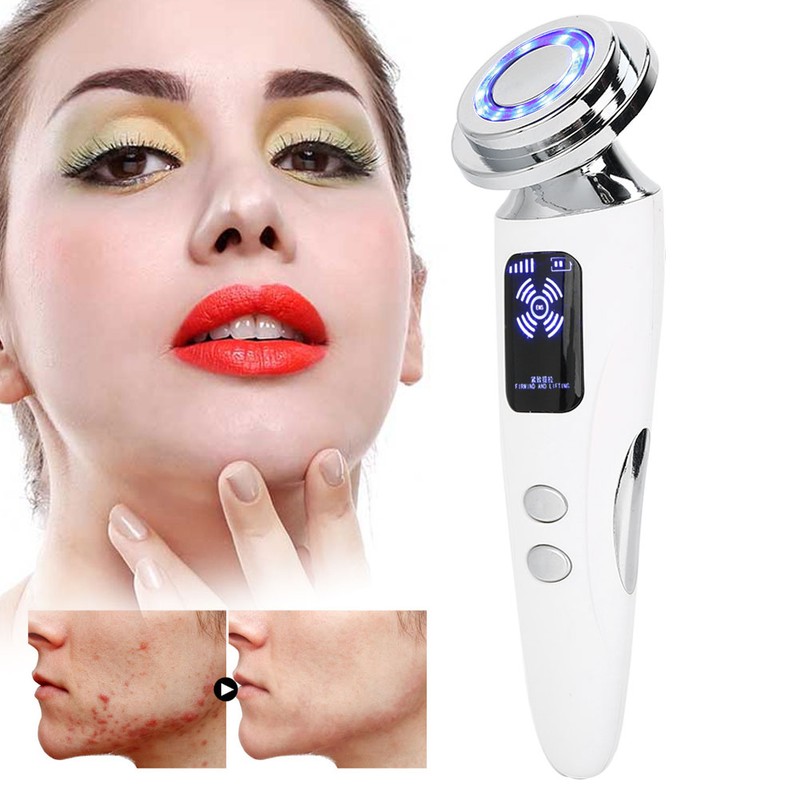 Color Light Skin Rejuvenation Machine Ion Skin Cleaning Serum Import