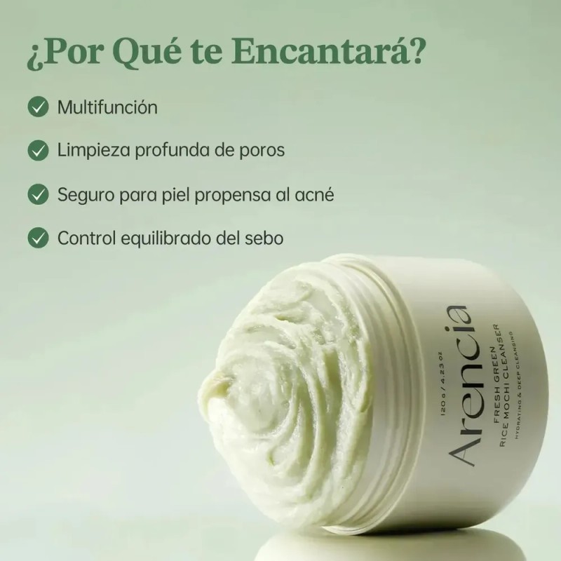 Arencia Fresh Green Cleanser Limpiador Facial