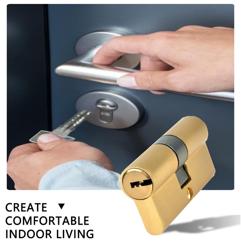 Double Cylinder Lock Cylinder Knob Cylinder 30/30 Solid Lock Cylinder