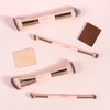 MAANGE Brochas Maquillaje, 4 Brochas de Maquillaje Premium de Doble