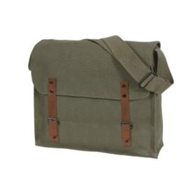 US Army Medic Bag Shoulder Bag Messenger Canvas (Olive), olive