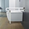 29.5 Inch Toilet Grab Bar - CALEPTONG Foldable Toilet Safety