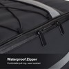 Okuyonic Bicycle Back Seat Bag Layered Design Waterproof Sturdy with