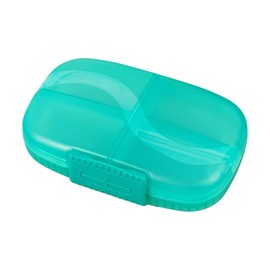 Weekly Pill Organizer 1 Time a Day,Pill Dispensers，Pill Box 7 Day with 7 Extra Large Compartments Portable Travel，for Medication/Vitamins/Fish Oils/Supplements (cyan)