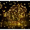 Lunartec String Light: Solar Copper Wire Fairy Lights, 300 Warm