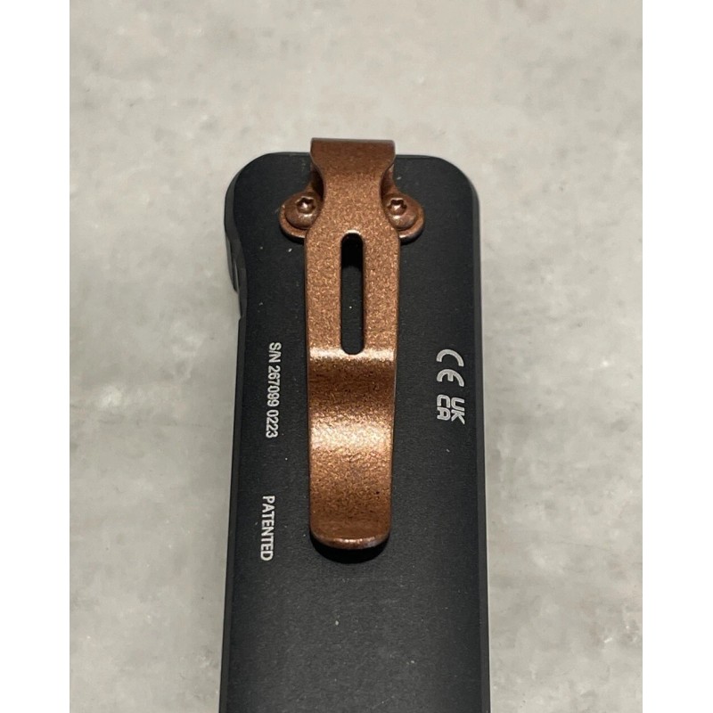 DH Copper Pocket Clip & Torx Screws For Streamlight Wedge