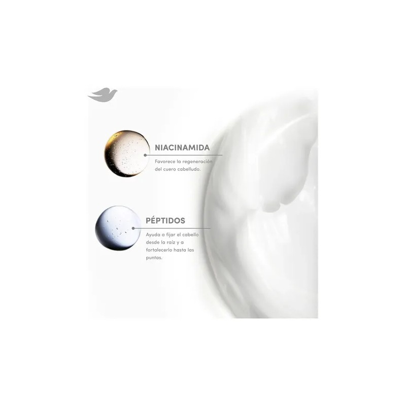 Shampoo Fuerza Anti-Caida Botella de 400ML Dove