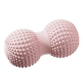 HAOBIN Double Massage Ball Peanut Balls Can Effectively Perform Band Training, Relieve Deep Pain to Relax Neck and Back Muscles, 1 Piece (Pink)