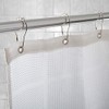 Bath Bliss 12 Pack Carabiner Shower Curtain Roller Rings |