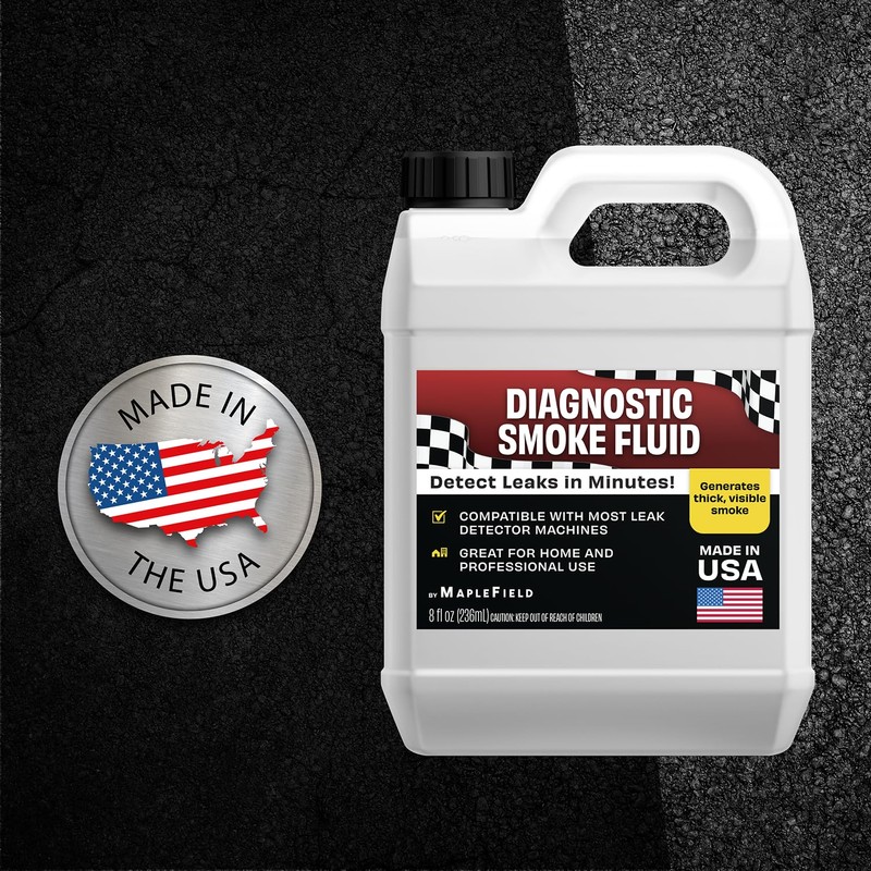 Maplefield - Diagnostic Smoke Fluid - 8 oz Leak Detection