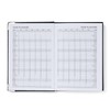 Executive Edition A5 2025 Diary Day A Page - Black