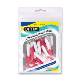 OPTIM Interdental Brushes Pack of 16 Pink 0.4 mm Size 0