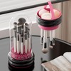 UFORU Makeup Brush Holder Organizer, Dustproof Desktop Storage Rack, Beauty