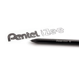 Pentel iZee Bolígrafo BX470 - Boli Retráctil con Cuerpo Mate y Clip Metálico, de Uso muy Cómodo para Escritura Suave, Perfecto para Colegios y Oficinas
