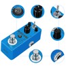 VSN Bluesy Guitar Pedal Blues Style Distortion Effect Pedal Fat&Normal