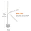 OttLite LED Desk Lamp with Dual Head & Bluetooth Speaker