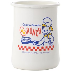 OSAMU GOODS Enameled Cutlery Stand Branch Size: Approx. W9.3 D9.3 H12 OG-24