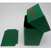 docsmagic.de Deck Box + 100 Double Mat Green Sleeves Standard