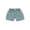 Sterntaler Boys' Swimming Shorts Plain Swimming Trunks, Matt Green