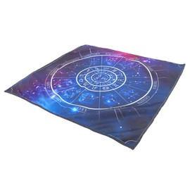 VICASKY Delicate Tarot Tablecloth Multipurpose Desk Cloth for Divination Games Thick Wear Resistant Tapestry Unique Design for Home Decor Spiritual Use for Tarot Card Readings Altar Setup