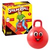 Idena 40093 Jumping Ball Happy Face, 45-50 cm, Red