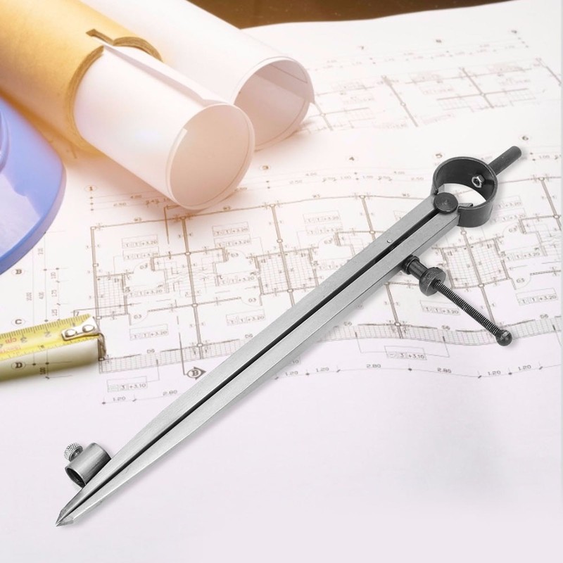 Wing Divider Line Location Scriber Drawing Compasses Craft Rotating Tool