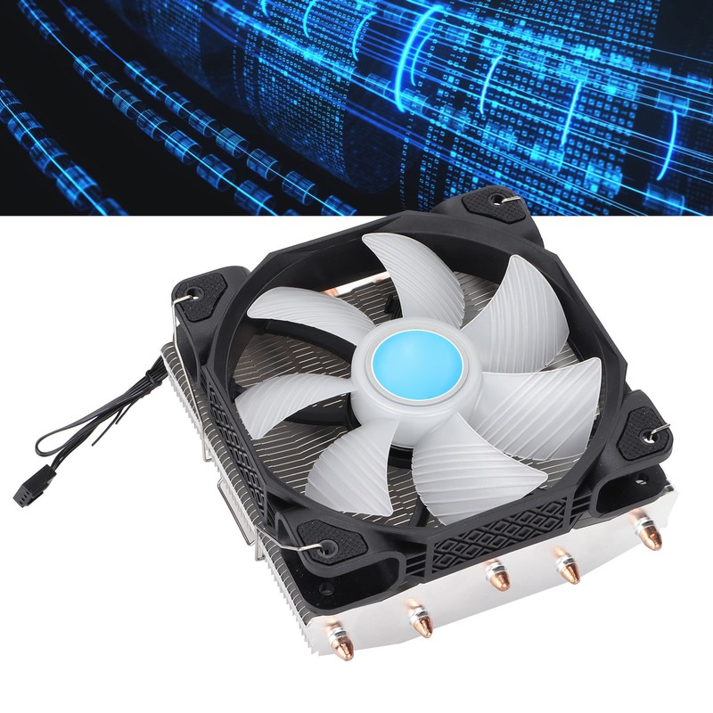 CPU Cooler Fast Heat Dissipation Pure Copper Five Heat Pipe