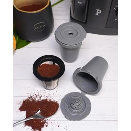 PALICO P Café - Reusable Filter Cup, Compatible with Cuisinart Single Serve Coffee Makers (2 sets Per Box)