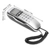 KXT888CID Mini Wall Telephone Hotel Wired Desktop Wall Phone for