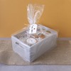 Creative Deco Grey Wooden Crate Fruit Box Basket 30 x