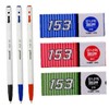 Monami 153 Ballpoint Pen 0.7mm (Red, Blue, Black) 1 Pack