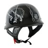 1Storm Novelty Motorcycle Half Face Helmet Open German Style DOT