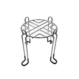 Finerfilters Small Stainless Steel Stand for British Berkefeld Gravity Water Filter System - 8" Tall, 220mm Width Suitable for 6L System