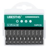 UBESTHS Torx Bit T30, Screwdriver Bits Set 10 Pieces, 1/4