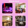 vgggrd 12 Pack Reusable Plastic Boba Straws, 12 mm X