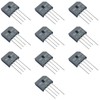 PENGLIN 10pcs KBU1010 Bridge Rectifier Diode Rectifier Bridge Diode Single