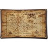 Pirate Treasure Map Background Banner Flag 3X5Ft -Four Brass Grommets