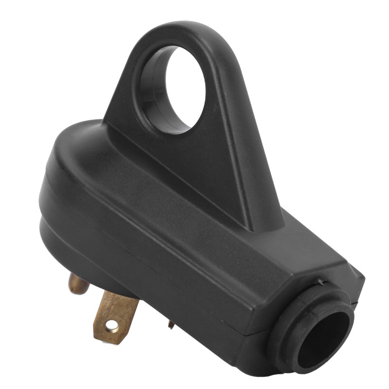 30A Male Plug Electrical Adapter with Ergonomic Grip Handle for