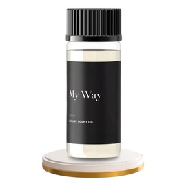 My Way - Aromatherapy Fragrance Oil Inspired by 1 Hotel Miami - 1.7 fl oz - Essential Oil Blend with Oud Wood, Leather & Sandalwood Notes - Long Lasting Aroma Oil formulated for Waterless Diffusers
