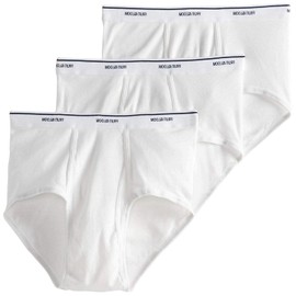 Fruit of the Loom Men's Brief 3 Pack, White, Small(Pack of 3)