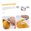 ULTECHNOVO Round Orange Peeler Citrus Fruit Peeler for Easy Efficient