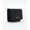 agnes b HW11-08 Women's Wallet, Wallet, Black