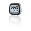 EXPLORE SCIENTIFIC Schwarz RDC-3006 Wecker, Touch-Key, Innentemperatur, Funksteuerung, Kalender, Touch-Steuerung,
