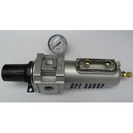 Air Pressure Regulator & Filter Combo compressor 1/2" & gauge clean compressed air system regulate pressure moisture