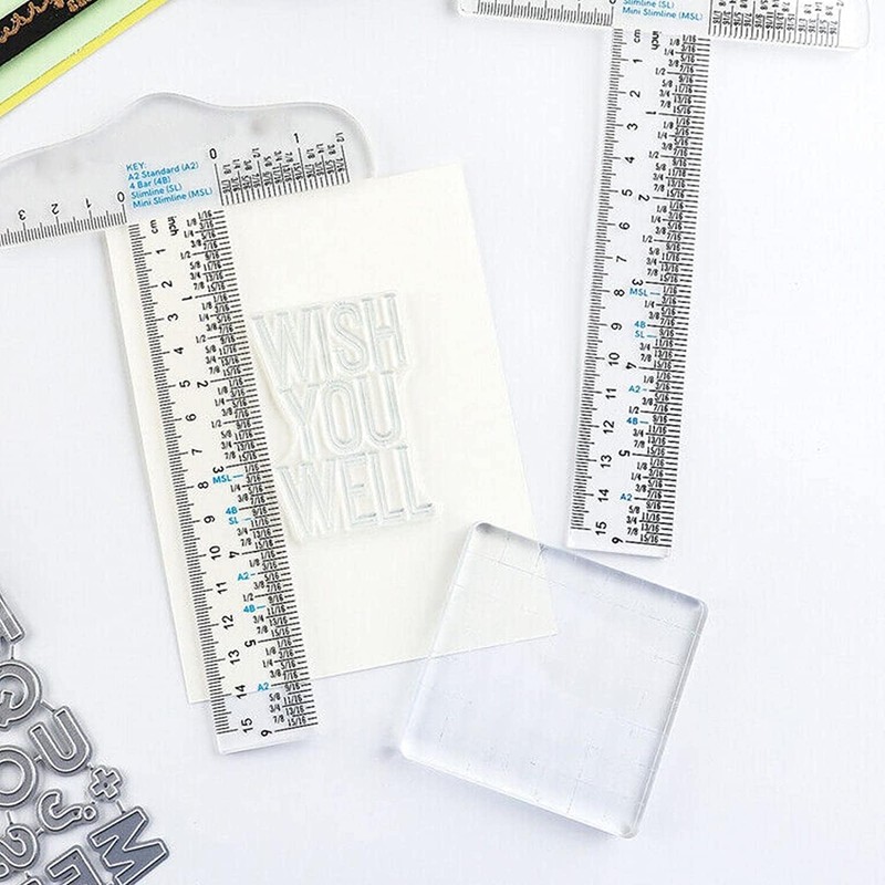 Clear Acrylic T-Square Ruler, 6 Inches T Square Ruler, Tools,