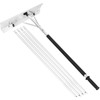 Snow Roof Rake, 4.8-20Ft Extendable with 26'' Wide Blade and
