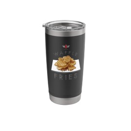 Waffle Fries Fast Food Stainless Steel Insulated Tumbler